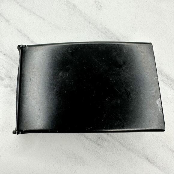 Black Bottle Opener Military Web Belt Buckle Flip Top Clamp ✨ - Picture 1 of 14